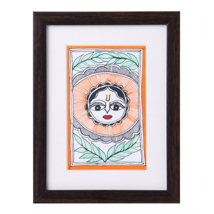 IMithila Authentic Madhubani Handmade Painting With Frame In Pair Buy