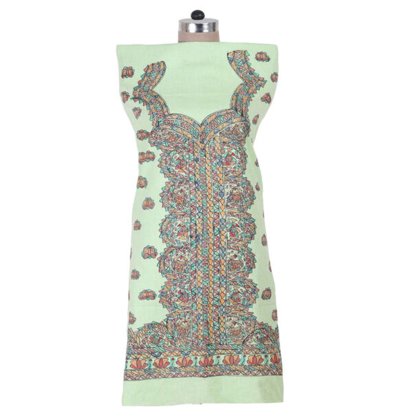 Buy Madhubani Pure Cotton Kurta Material for Women online | Buy Online ...